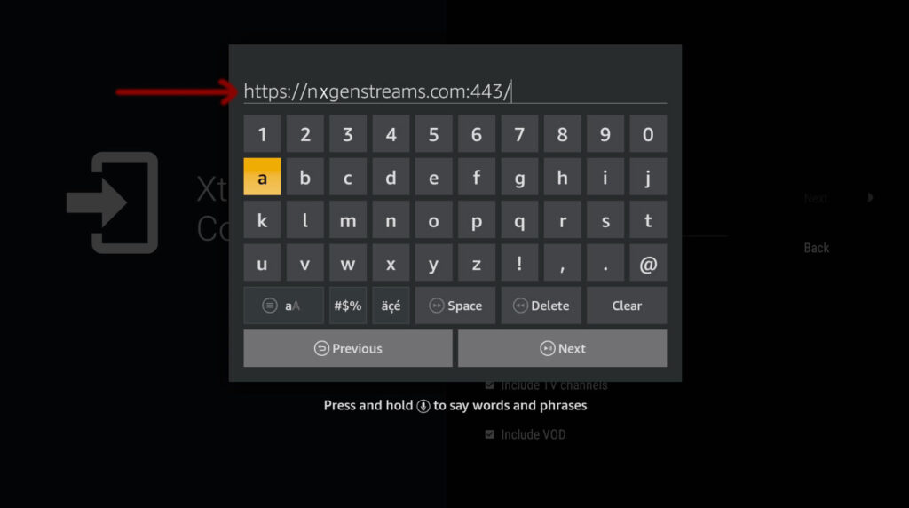 TiviMate-XtreamCodes-ServerAddress2D